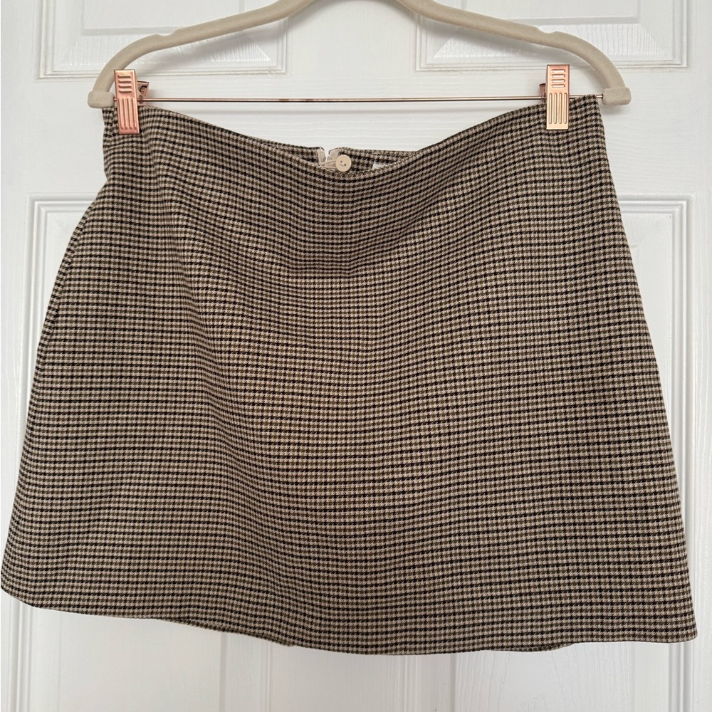 Striped Mini Skirt